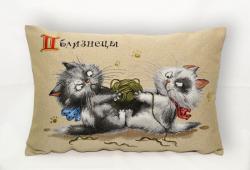 Близнецы, гороскоп, гобелен, наволочка, владивосток, знаки зодиака, котята