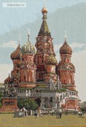 картина, гобелен, храм, церковь, Собор Василия Блаженного